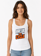 Break The Cycle Sliced Modern Typography Streetwear Motivation Quote