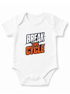 Break The Cycle Sliced Modern Typography Streetwear Motivation Quote