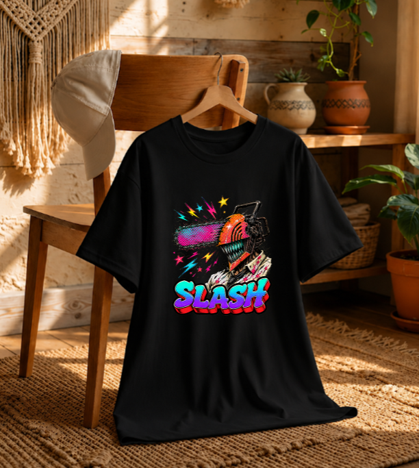 Slash Chainsaw Pop Art Cyberpunk Devil Anime Streetwear