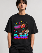 Slash Chainsaw Pop Art Cyberpunk Devil Anime Streetwear