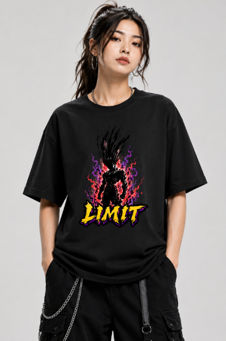 Limit Adult Form Dark Aura Anime Streetwear