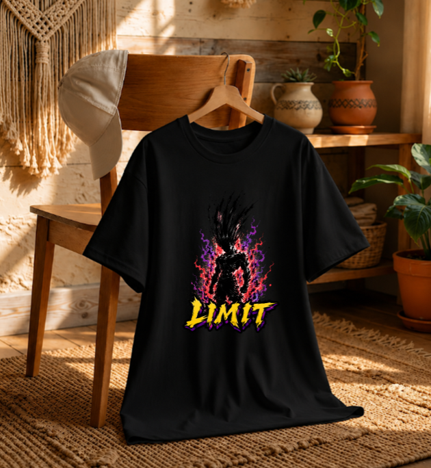 Limit Adult Form Dark Aura Anime Streetwear