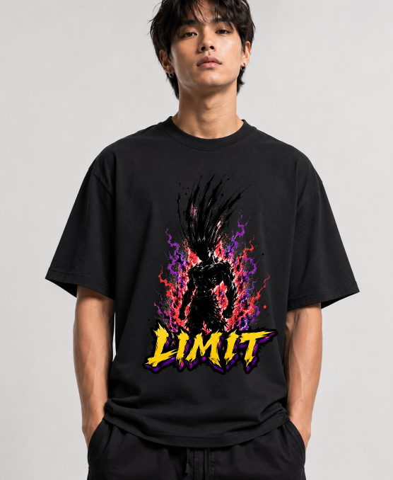 Limit Adult Form Dark Aura Anime Streetwear