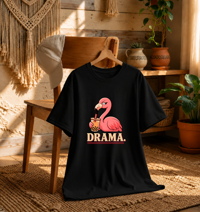 Drama Boba Flamingo