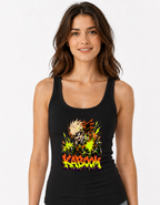 Kaboom Explosion Hero Punk Graffiti Anime Streetwear