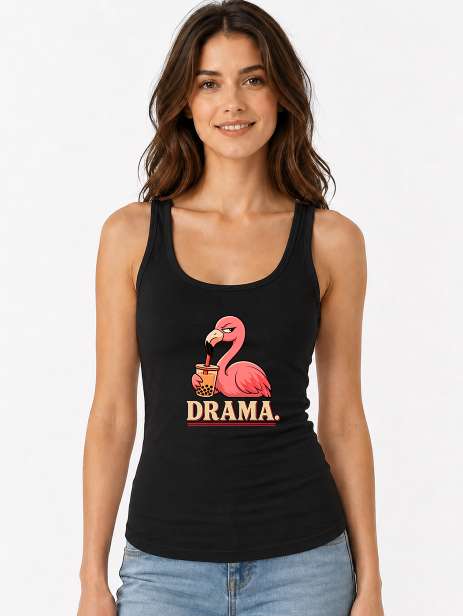 Drama Boba Flamingo