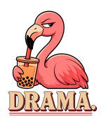 Drama Boba Flamingo