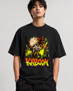 Kaboom Explosion Hero Punk Graffiti Anime Streetwear