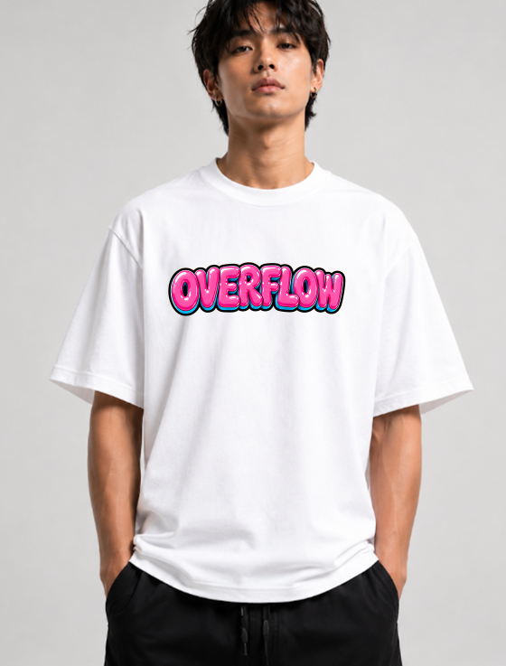 Pink Overflow Bubble