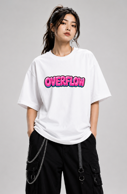 Pink Overflow Bubble