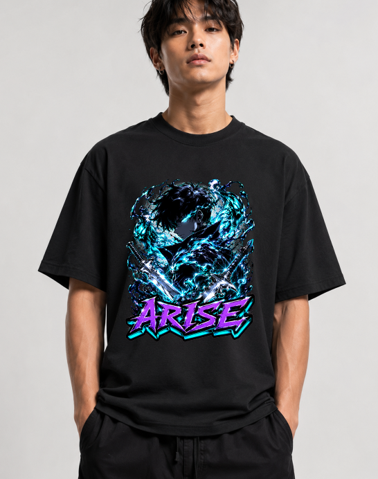 Arise Shadow Monarch Dark Fantasy Anime Streetwear