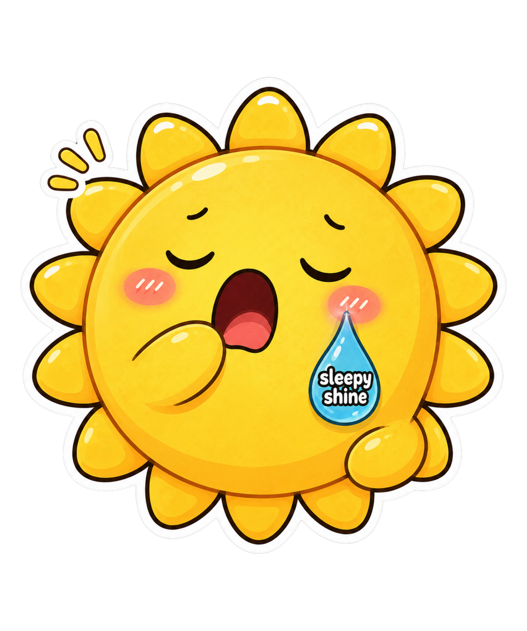 Sleepy Sun Kawaii