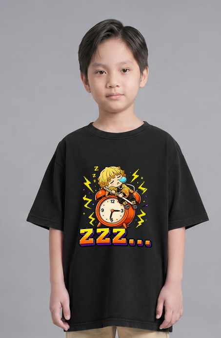 Sleepy Thunder Swordsman Alarm Clock Chibi Anime Streetwear