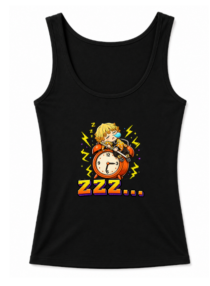 Sleepy Thunder Swordsman Alarm Clock Chibi Anime Streetwear