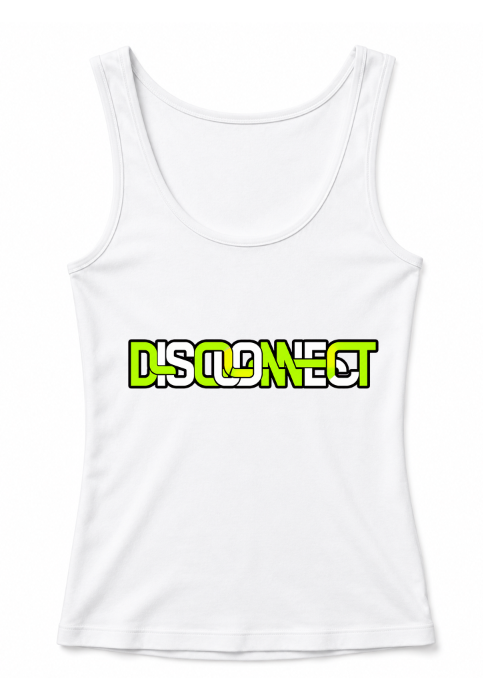 Disconnect Ribbon Wire Modern Cyberpunk Techwear Typography Streetwear