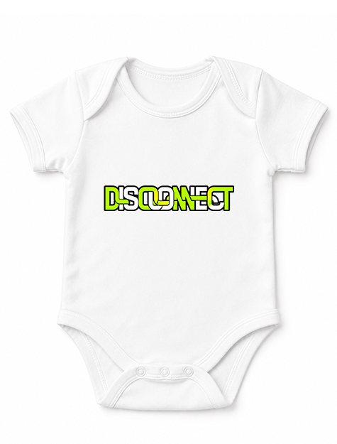 Disconnect Ribbon Wire Modern Cyberpunk Techwear Typography Streetwear