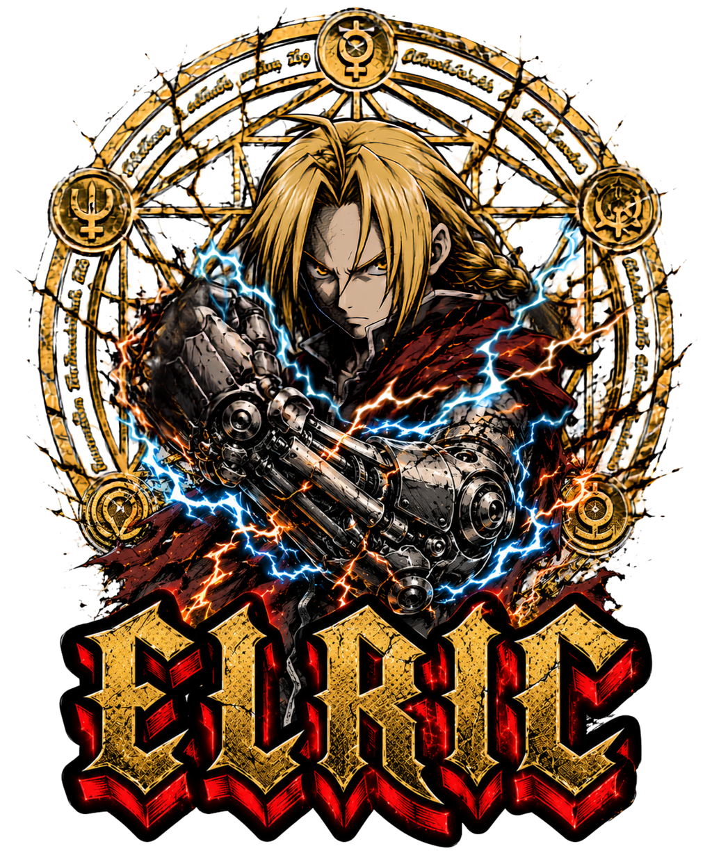 Fullmetal Alchemist Elric Transmutation Circle Streetwear