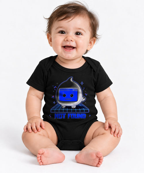 404 Glitch Monster - Black