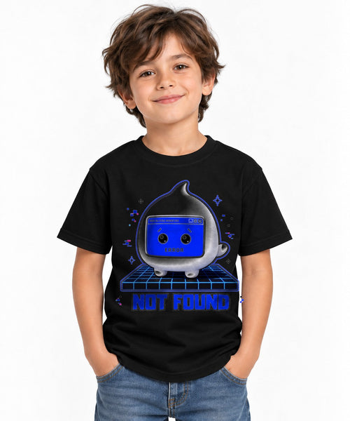 404 Glitch Monster - Black