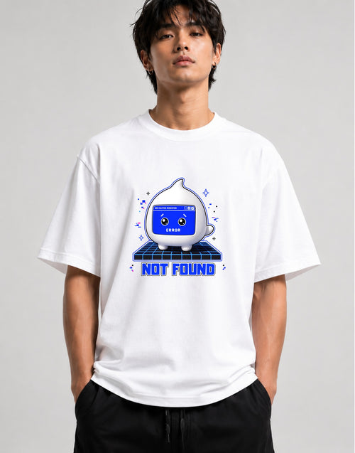 404 Glitch Monster - White