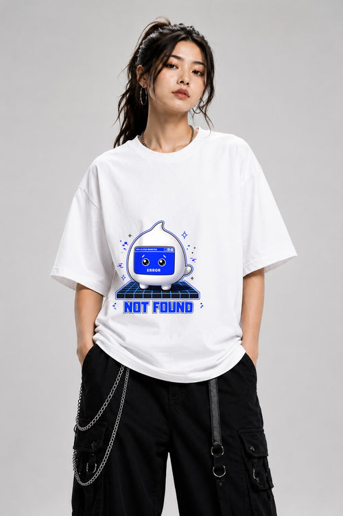 404 Glitch Monster - White