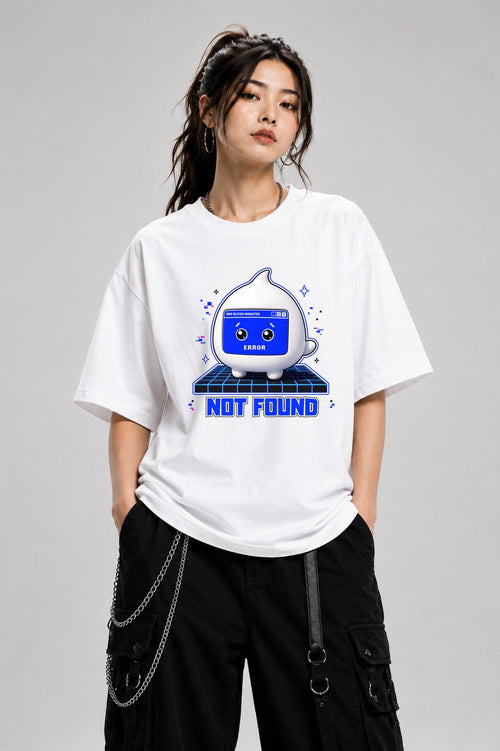 404 Glitch Monster - White