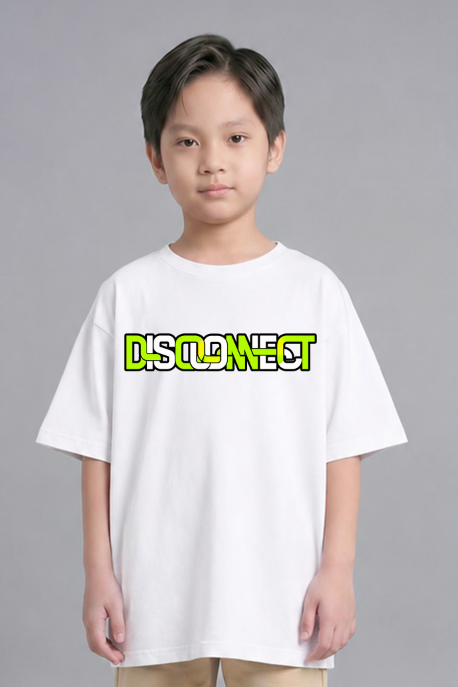 Disconnect Ribbon Wire Modern Cyberpunk Techwear Typography Streetwear