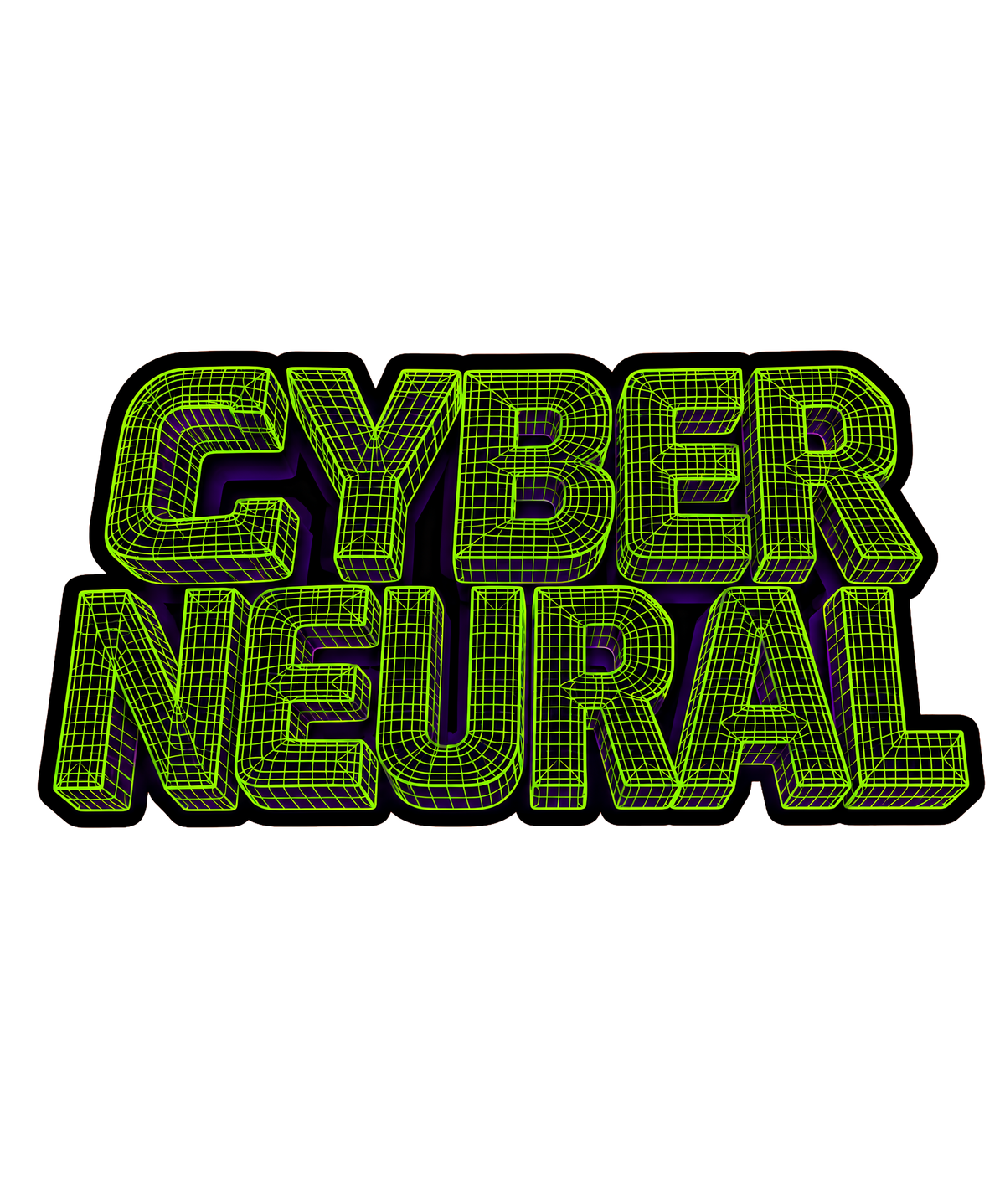 Cyber Neural Wireframe