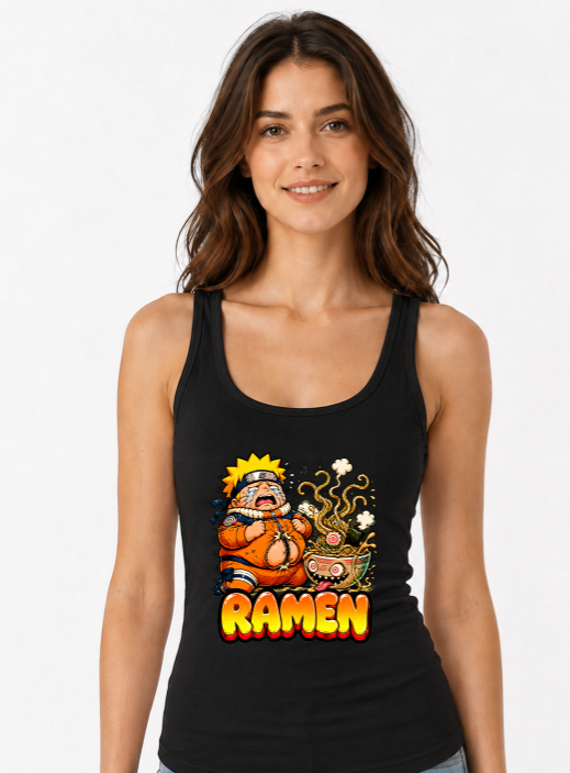 Funny Ramen Food Monster Chubby Ninja Anime Streetwear