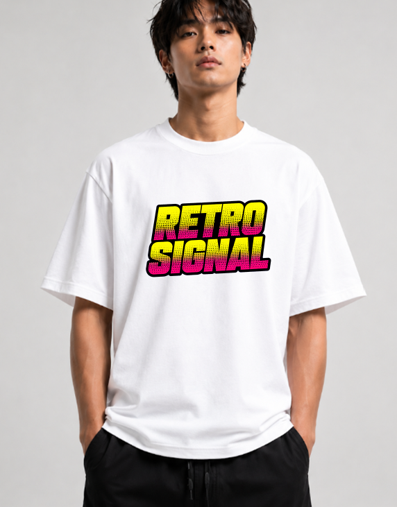 Retro Signal Halftone
