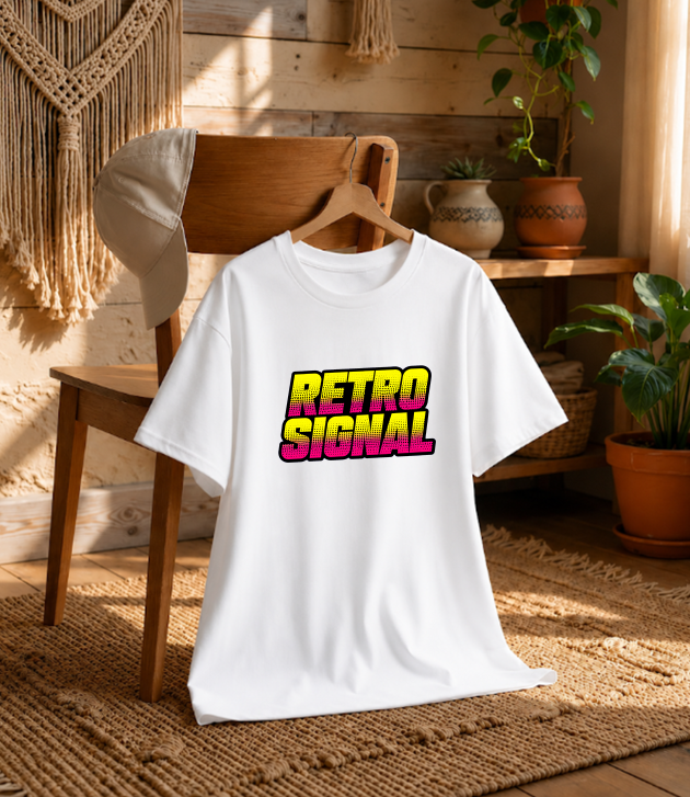 Retro Signal Halftone