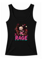 Rage Gamer Chibi Demon Girl Retro Glitch Streetwear