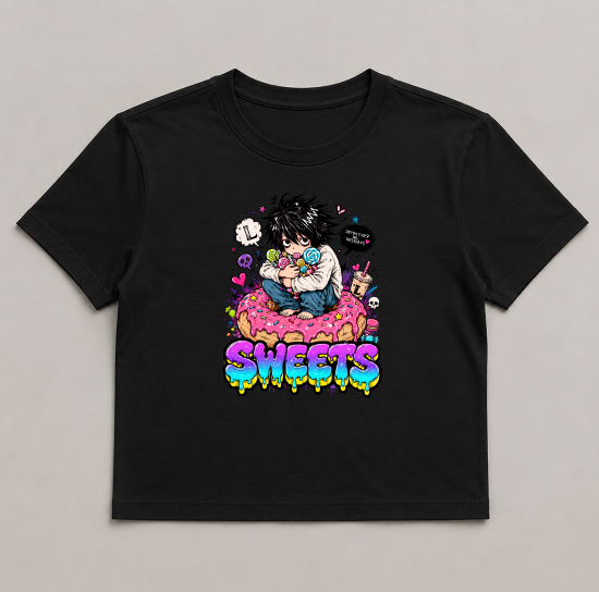 Sweets Sugar Rush Detective Chibi Anime Streetwear
