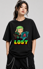Lost Swordsman GPS Glitch Chibi Anime Streetwear