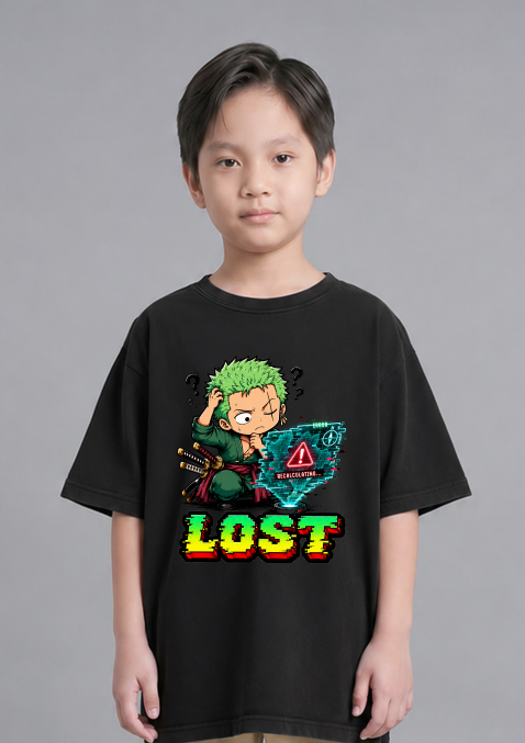 Lost Swordsman GPS Glitch Chibi Anime Streetwear