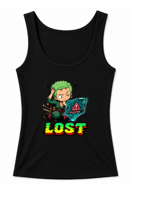Lost Swordsman GPS Glitch Chibi Anime Streetwear