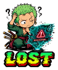 Lost Swordsman GPS Glitch Chibi Anime Streetwear