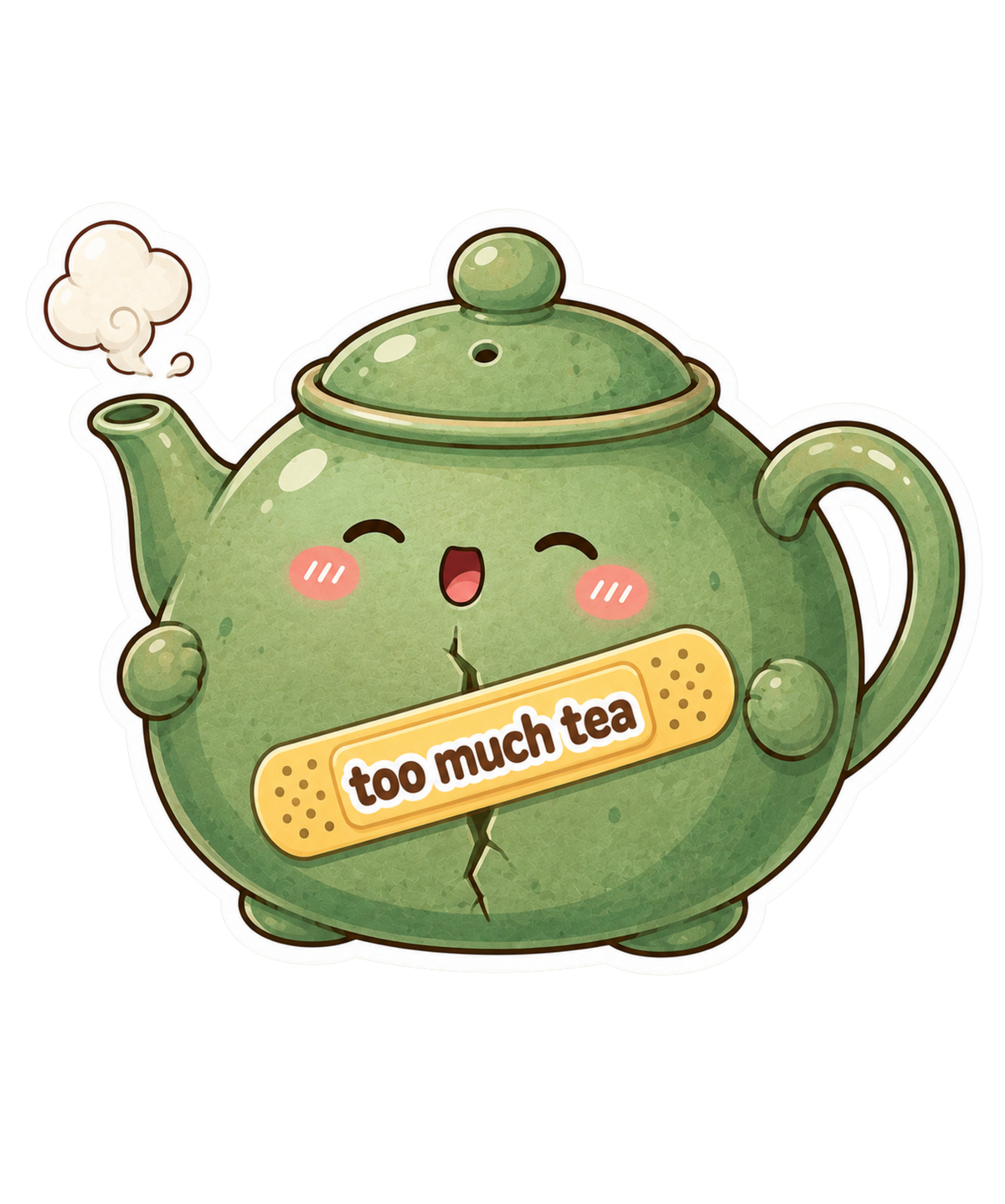 Cute Teapot Bandage