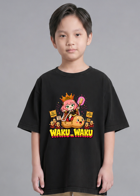 Waku Waku Peanut Overlord Chibi Queen Anime Streetwear
