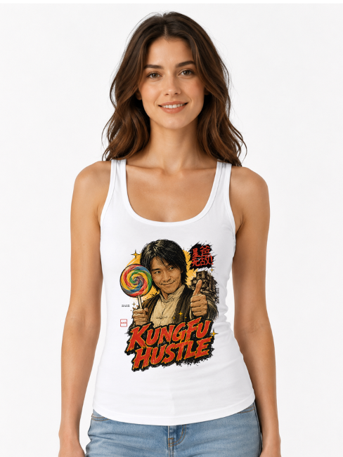 Kung Fu Hustle Stephen Chow Martial Arts Lollipop Vintage Art