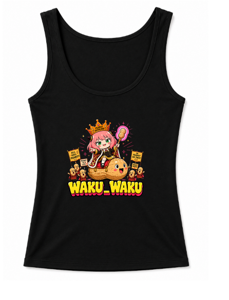 Waku Waku Peanut Overlord Chibi Queen Anime Streetwear