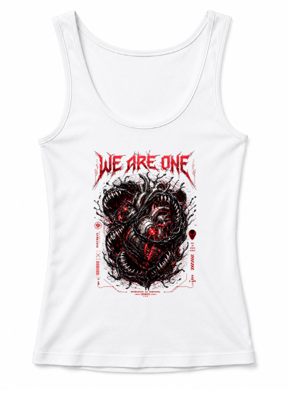 We Are One Symbiote Cybernetic Mechanical Heart Dark Streetwear