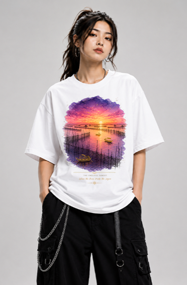 Lagoon Sunset Waters