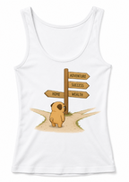 Go Home Crossroads Funny Introvert Pug Dog Life Choices Humor