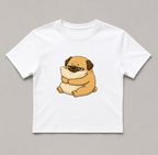 Tired Pug Hugging Pillow Funny Sleep Nap Lover Grumpy Dog Humor