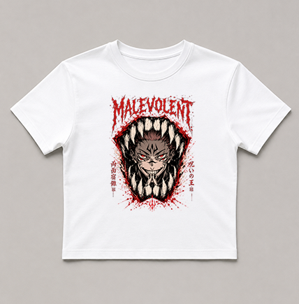 Malevolent Shrine King Of Curses Sukuna Anime Metal Streetwear