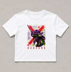 Berserk Eva Unit 01 Mech Roar Splatter Graffiti Anime Streetwear