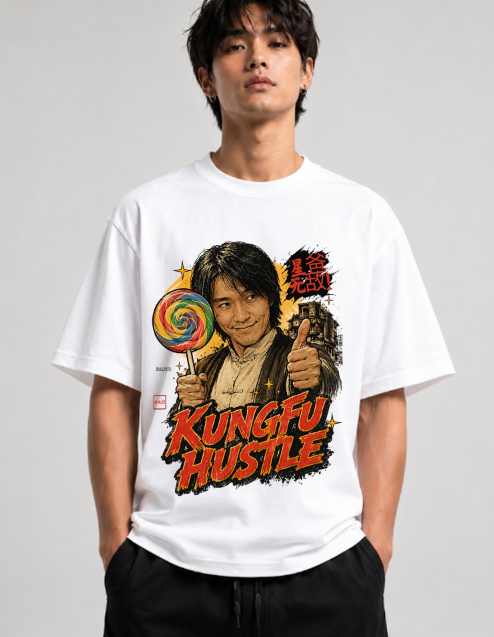 Kung Fu Hustle Stephen Chow Martial Arts Lollipop Vintage Art