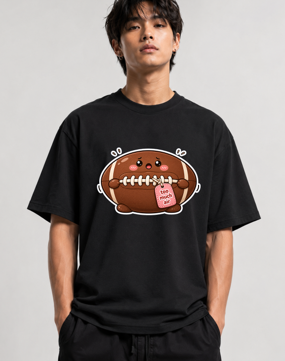 Chubby Football Kawaii