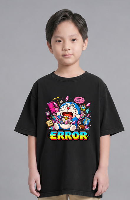 System Error Overloaded Robotic Cat Retro Glitch Streetwear